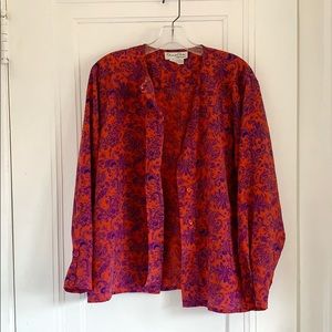Oscar De La Renta Expressions Blouse